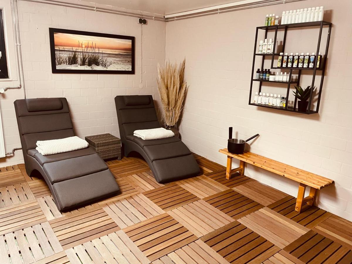 Stylisches Modernes Apartment, Sauna Und Wellness Top Lage ลุบเบคเคอ ภายนอก รูปภาพ